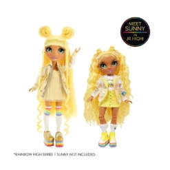 Rainbow High Junior High Sunny Madison - 9-inch YELLOW Fashion Doll With Accessories