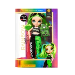 Rainbow High Junior High Jade Hunter - 9-inch GREEN Fashion Doll With Accessories