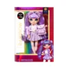 Rainbow High Junior High Violet Willow - 9-inch PURPLE Fashion Doll With Accessories