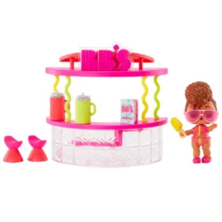 L.O.L. Surprise! Official Store LOL Surprise OMG House Of Surprises Snack Bar Playset With Rip Tide With 8 Surprises