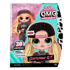 L.O.L. Surprise! Official Store New Releases LOL Surprise OMG Skatepark Q.T. Fashion Doll With 20 Surprises