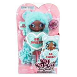 Na Na Na Surprise Cynthia Sweets - Mint Teddy Bear-Inpired 7.5