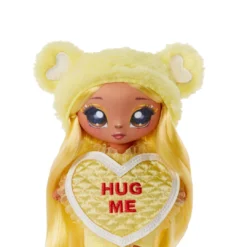 Na Na Na Surprise Maria Buttercup - Yellow Teddy Bear-Inpired 7.5" Fashion Doll