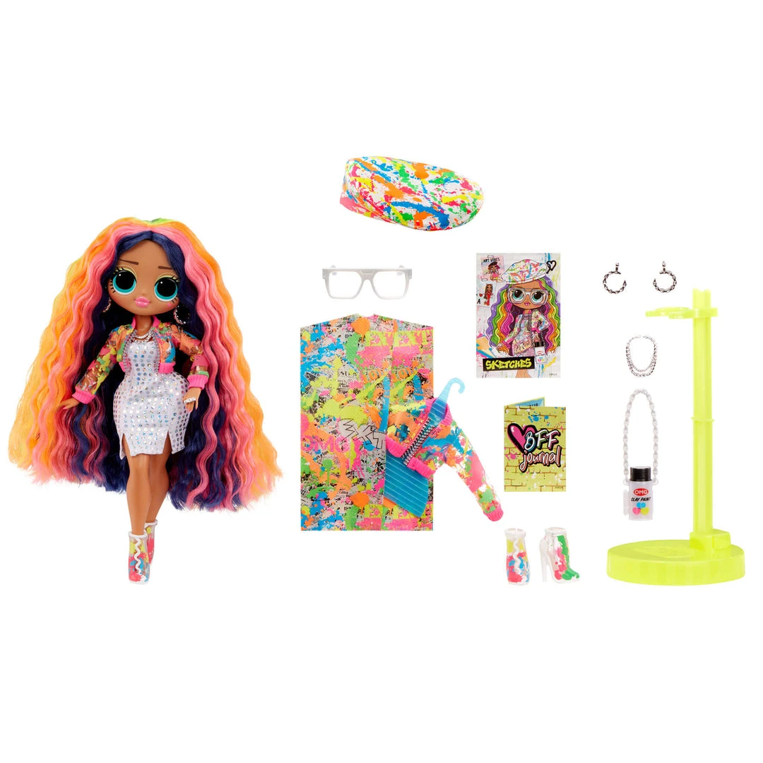 L.O.L. Surprise! Official Store LOL Surprise OMG Sketches Fashion Doll With 20 Surprises New Releases