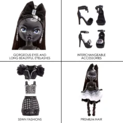 Rainbow High Shadow High Series 1 Shanelle Onyx