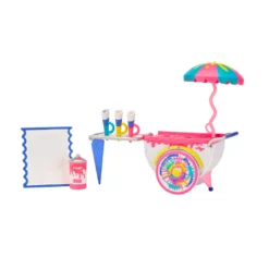 L.O.L. Surprise! Official Store New Releases LOL Surprise OMG Art Cart Playset With Splatters Collectible Doll And 8 Surprises