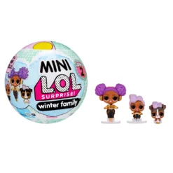 L.O.L. Surprise! Official Store Mini LOL Surprise Winter Family Collection, Series 2, With 8+ Surprises New Releases
