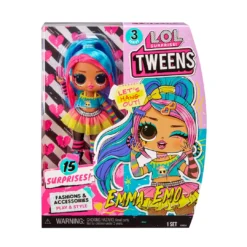L.O.L. Surprise! Official Store LOL Surprise Tween Series 3 Fashion Doll Emma Emo With 15 Surprises