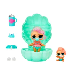 L.O.L. Surprise! Official Store New Releases LOL Surprise Glitter Color Change Pearl Surprise Interactive Playset - Turquoise