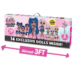 Collectible Dolls LOL Surprise Amazing Surprise With 14 Exclusive Dolls
