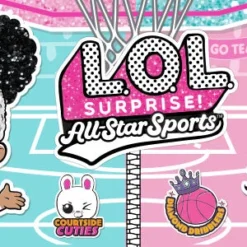 L.O.L. Surprise! Official Store LOL Surprise All-Star B.B.s Sports Sparkly Basketball Series With 8 Surprises Collectible Dolls