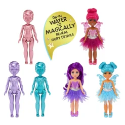 Dream Ella MGA's Dream Ella MGA's Dream Bella Color Change Surprise Little Fairies - Aubrey - Purple 5.5" Fairy Doll