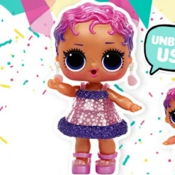 Collectible Dolls LOL Surprise Deluxe Present Surprise Series 2 Slumber Party Theme With Exclusive Doll & Lil Sister