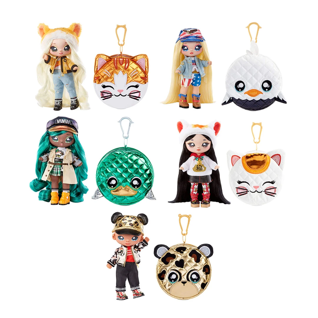 Na Na Na Surprise Glam Series 2 Mallory Duckington - Duck-Inspired 7.5" Fashion Doll