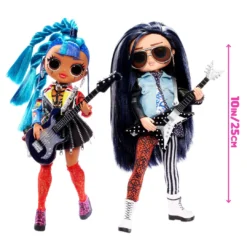 LOL Surprise OMG Remix Rocker Boi And Punk Grrrl 2 Pack -2 Fashion Dolls With Music Sale