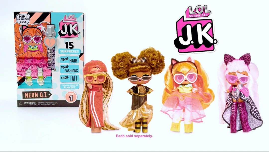 LOL Surprise J.K. Mini Fashion Doll - M.C. Swag With 15 Surprises