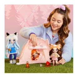 Na Na Na Surprise Camping Doll Myra Woods - Deer-Inspired 7.5" Fashion Doll