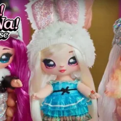 Na Na Na Surprise 2-in-1 Soft Fashion Doll Glam Series - Cali Grizzly