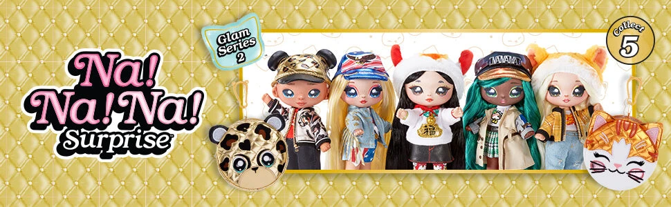 Na Na Na Surprise Glam Series 2 Mallory Duckington - Duck-Inspired 7.5" Fashion Doll