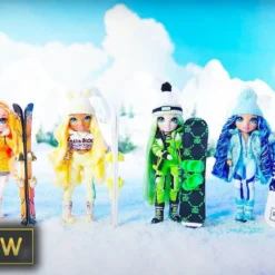 Rainbow High Winter Break Fashion Doll Jade Hunter With Accessories