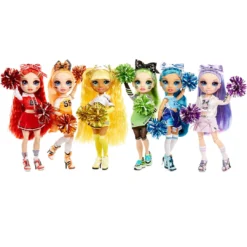 Rainbow High Cheer Jade Hunter – Green Cheerleader Fashion Doll
