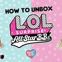 Sale LOL Surprise All-Star B.B.s Sports Series 1 Baseball Sparkly Dolls With 8 Surprises