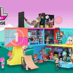 LOL Surprise Clubhouse Playset With 40+ Surprises And 2 Exclusives Dolls Gifts