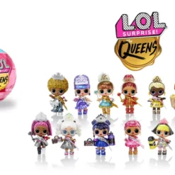 L.O.L. Surprise! Official Store LOL Surprise Tot Queens Dolls With 9 Surprises Collectible Dolls