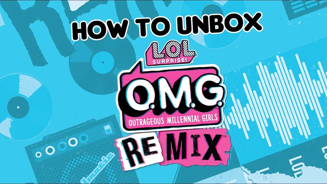 LOL Surprise OMG Remix Pop B.B. Fashion Doll - 25 Surprises With Music