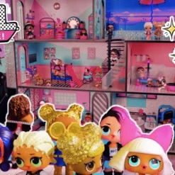 LOL Surprise Home Sweet Home With Doll - Wood Doll House With 85+ Surprises Sale