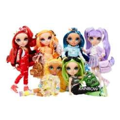 Rainbow High Junior High Violet Willow - 9-inch PURPLE Fashion Doll With Accessories